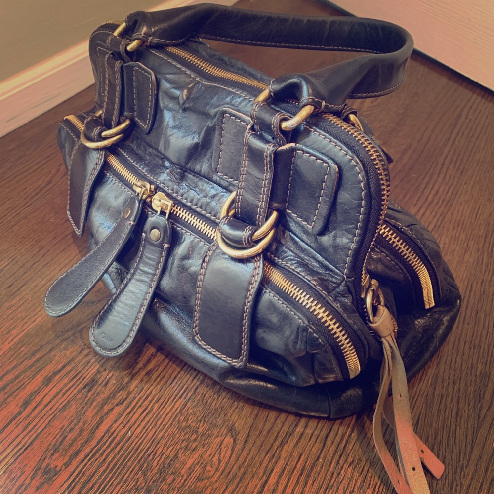 authentic Chloe Bay tote